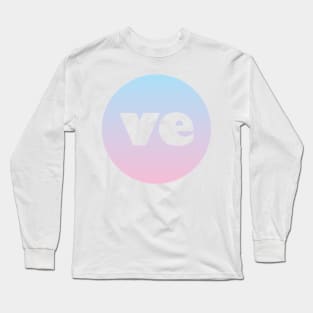 Ve - Pronoun Long Sleeve T-Shirt